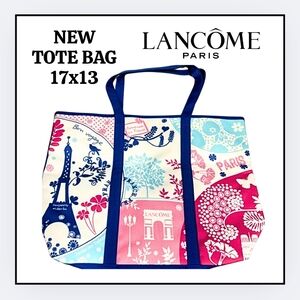 🔥 NEW / LANCOME / Paris Multicolor Tote Bag